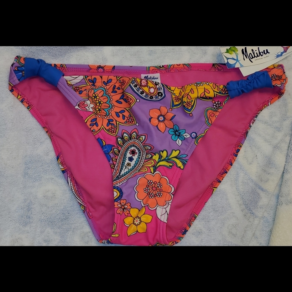 NWT Malibu Dream Girl Bikini SET~Top & Bot…